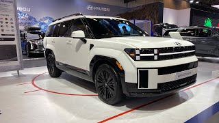 ALL NEW 2024 Hyundai Santa Fe NHL Edition 1 of 500 Walk around 2024 MONTREAL AUTO SHOW [upl. by Akfir]