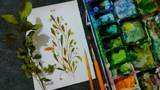 You Can Create Botanical Watercolor Masterpieces Instantly  Easy Painting Techniques [upl. by Enilkcaj]