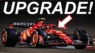 Ferraris HUGE SF24 Upgrade Is A GAME CHANGER  F1 [upl. by Anerdna]