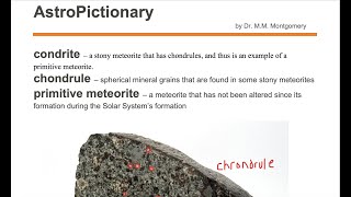 chondrite chondrules and primitive meteorites [upl. by Thisbe212]