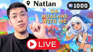 ARE YOU READY TO JUMP INTO NATLAN COME JOIN STREAM NOW  Genshin Impact 50 [upl. by Anirual]