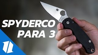 Spyderco Para 3 First Look  Knife Banter Ep 6 [upl. by Nuawtna]