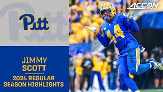 Jimmy Scott 2024 Regular Season Highlights  Pitt Defensive Lineman [upl. by Siraval579]