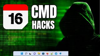 16 Best Command Prompt CMD HACKS Commands For Windows Users [upl. by Aidua]