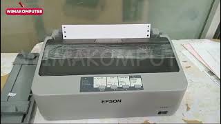 QC PRINTER EPSON DOT MATRIX LX310 [upl. by Idalina226]