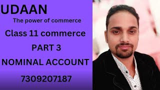 journal entry class 11 commerce nominal account viralvideo commerce commerceclasses [upl. by Kinghorn]