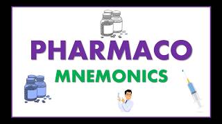 PHARMACOLOGY MNEMONICS [upl. by Jonie708]