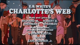 Charlottes Web  1973 Theatrical Trailer RAW Open Matte 35mm Scan in 4K [upl. by Dauf]