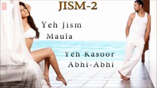 Jism 2 Full Songs  Sunny Leone Randeep Hooda  EXCLUSIVE  Jukebox1 [upl. by Ilysa]