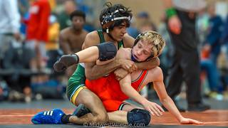 113 – Ayush Bajaj G of Stevenson IL vs Casey Janicki R of Minooka IL [upl. by Luar324]