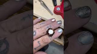 faceting gemcutting smokeyquartz crystals rocksandminerals rockhound jewelry jewelrymaking [upl. by Llirred338]