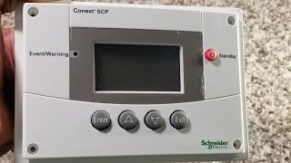 CONEXT SCP For XW and SW SYSTEM CONTROL PANEL [upl. by Sophie]