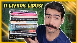 11 LIVROS OS ÚLTIMOS LIDOS DE 2023  Me Acabei de Ler [upl. by Fairman]