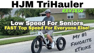 HJM TriHauler Review Is This The Perfect eTrike For Seniors ebike  eTrike [upl. by Hugh]