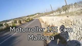 Motorroller 125 ccm Mallorca Santa Margalida Ma3440 [upl. by Notse]