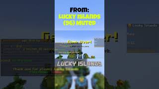 Bring Back Teams  Lucky Islands shorts minecraft cubecraft [upl. by Okiek]