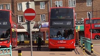 177 Full London Bus Route Peckham  Thamesmead Stagecoach Part 2 [upl. by Tolecnal]