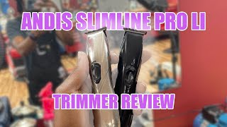 Andis Slimline Pro Li Trimmer Review [upl. by Barber]