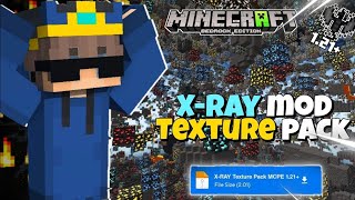 XRay Mod For Minecraft pe  minecraft minecraftpe gaming PixalNinjas [upl. by Tilly49]