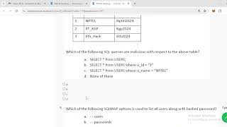 Ethical Hackingweek 11 Nptel Assignment solutions 2024 [upl. by Sheridan]