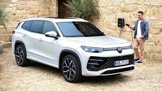 New 2025 Volkswagen Tayron Spacious Threerow Crossover SUV [upl. by Heurlin]