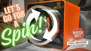 Improve Your Accuracy MOZSLY Single Watch Winder Review [upl. by Valeria]