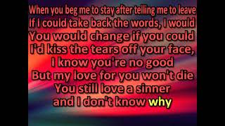 Savannah Dexter feat Brabo Gator  Sinner Like Me karaoke by request [upl. by Gies283]