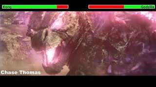 Kong vs Godzilla Egypt Fight with healthbars [upl. by Ruthie]