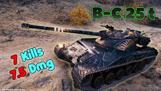 BatChâtillon 25 t  7 Frags 75K Damage Master by player AngryFleshlight4482 [upl. by Affay200]