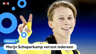 Schaatsende Frenkie de Jong mag naar de Spelen [upl. by Aleras]