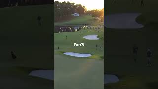 PGA announcer accidentally says fart at the Creator Classic￼ golf pga pgatour shorts short [upl. by Lemay360]