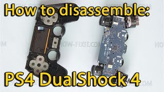 PS4 Controller DualShock ver1 Disassembly and Reassembly Guide [upl. by Latin]