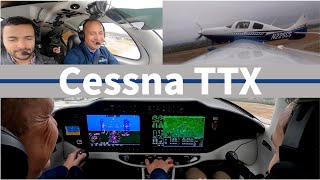 IFR Flight in a Cessna TTX  Arlington TX to Ardmore OK [upl. by Ettelracs692]