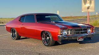 TEST DRIVE 1971 ZZ 572 Big Block Chevelle CALL 9168567931 or VICTORYLAPCLASSICSNET [upl. by Brendis]