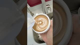 POV It just happened unintentionally coffee latte latteart heart hollow double [upl. by Kiryt]