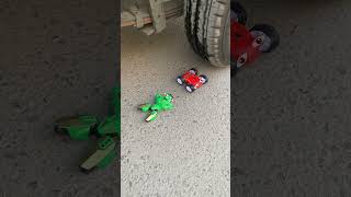 • “Epic Showdown Can the Toys Withstand the Tire” [upl. by Einhapets]