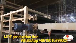 MDF HDF production line MDF Manufacturing Process How Is MDF Board Made [upl. by Pauline]