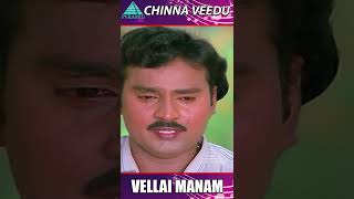 Vellai Manam Video Song  Chinna Veedu Movie Songs  Bhagyaraj  Kalpana  Ilaiyaraaja  YTShorts [upl. by Nosyerg276]