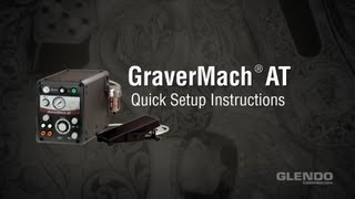 Hand Engraving amp Stone Setting Tools GraverMach AT Quick Setup [upl. by Omura]