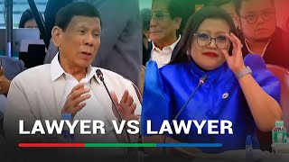 Luistro vs Duterte The line of questions that led to extrajudicial confession [upl. by Yanaton]