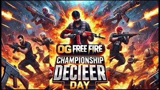 OG FREE FIRE CHAMPIONSHIP S8  DECIDER DAY  OSHIKKHITO GAMER  DAY 1  FREE FIRE [upl. by Lechner]