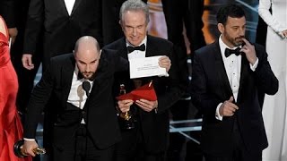 The Moment La La Land Mistakenly Won an Oscar [upl. by Reld942]