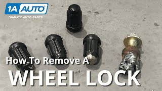 Remove a Locking Lug Nut From Your Car or Truck Without the Key [upl. by Nevur375]