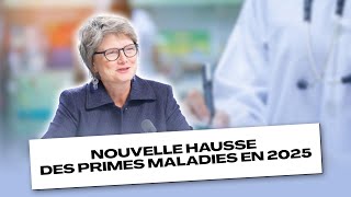 Nouvelle hausse des primes maladies en 2025 [upl. by Timus220]