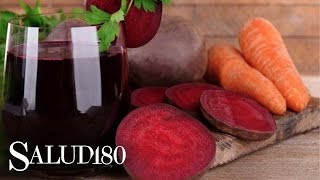 Jugo para reducir la celulitis  Transfórmate  Salud180 [upl. by Gudrin646]