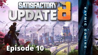 Trains  Satisfactory Update 8 [upl. by Jessey175]