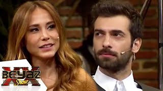 İlker Kaleli ile Burçin Terzioğlu Bir Arada  Beyaz Show [upl. by Spillihp]