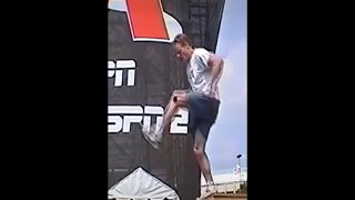 Extreme Footbag Stunts at X Games [upl. by Aicilak]