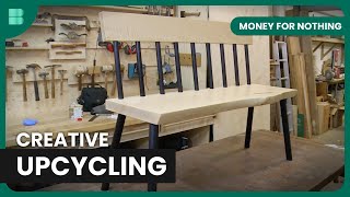 Stunning Sycamore Bench Makeover  Money For Nothing  Reality TV [upl. by Ymar]