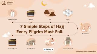 7 Simple Steps of Hajj Every Pilgrim Must Follow [upl. by Swords]